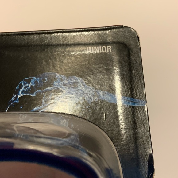 Speedo Snorkel Mask Junior Adventurer Blue - Picture 4 of 5